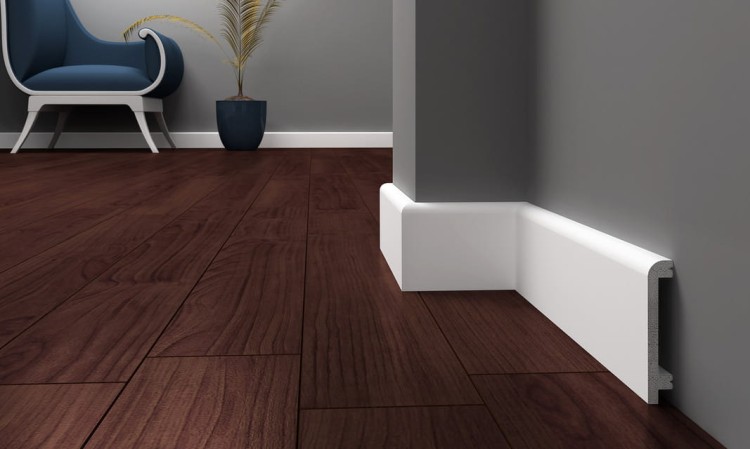 KROME P10018 Listwa przypodłogowa biała