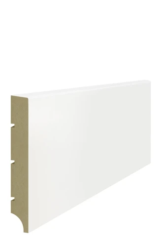 LAGRUS STANDARD 120 RAL 9003 BIAŁA LISTWA PRZYPODŁOGOWA MDF WILGOCIOODPORNE
