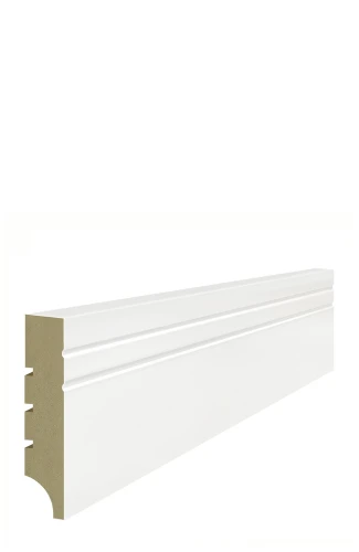 LAGRUS NOVA R1 RAL 9003 BIAŁA LISTWA PRZYPODŁOGOWA MDF WILGOCIOODPORNE