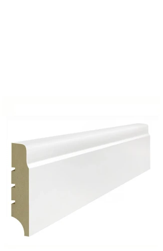 LAGRUS KRYM 80 NP RAL 9003 BIAŁA LISTWA PRZYPODŁOGOWA MDF WILGOCIOODPORNE