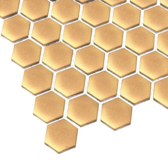 DUNIN MINI HEXAGON GOLD MATT