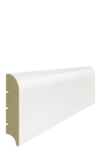 LAGRUS LINEA 100 RAL 9003 BIAŁA LISTWA PRZYPODŁOGOWA MDF WILGOCIOODPORNE