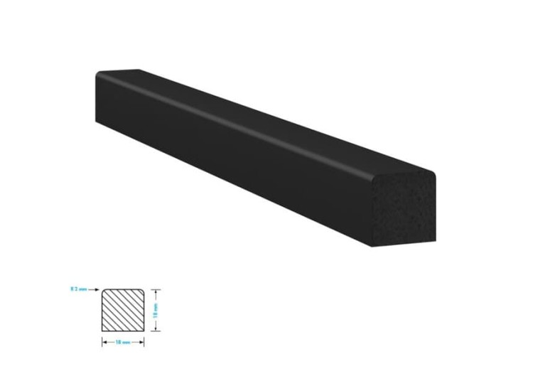 Listwa Naścienna N1818B (18x18x2300mm)