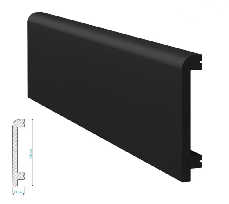 Listwa Przypodłogowa P12019B (120x19x2400mm)