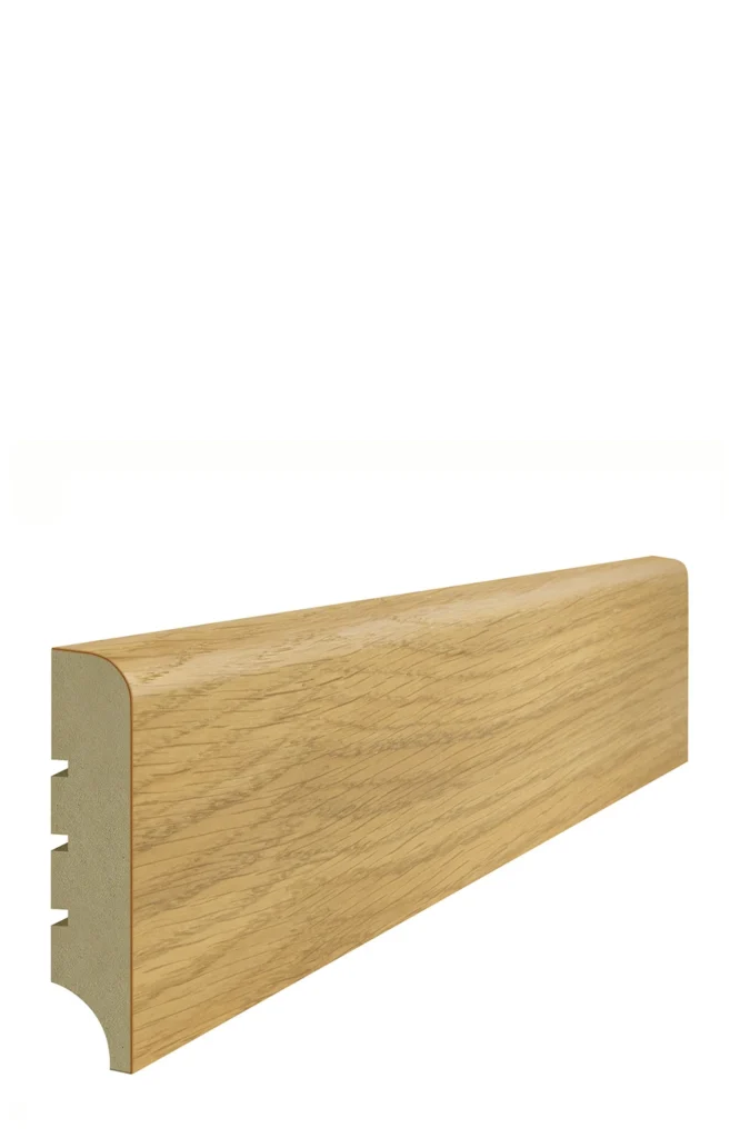 Listwa przypodłogowa MDF Lagrus Classic R10 PLUS dąb lakierowany fornir