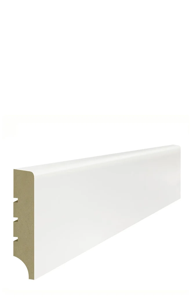 Listwa przypodłogowa MDF Lagrus Classic R5 biała RAL 9003