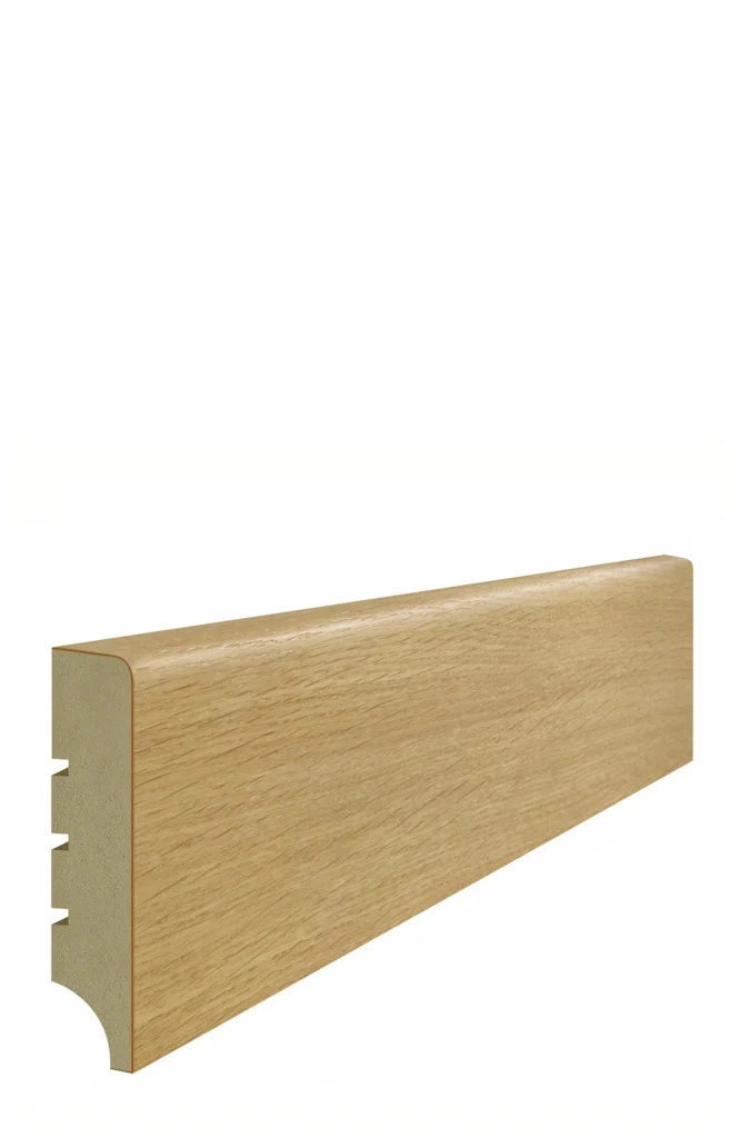 Listwa przypodłogowa MDF Lagrus Classic R5 PLUS dąb lakierowany fornir