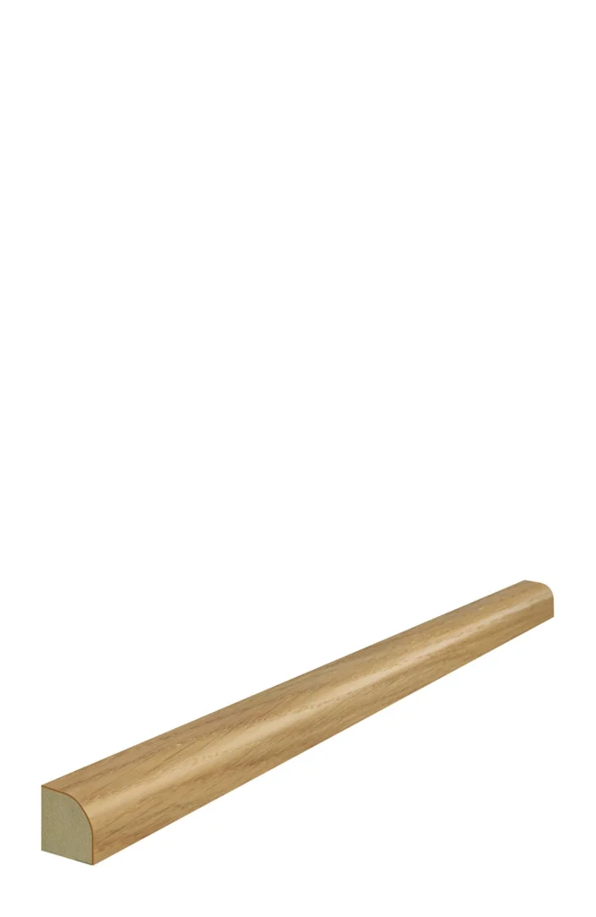 Listwa przypodłogowa MDF Lagrus Ćwierćwałek 16x16 PLUS dąb lakierowany fornir
