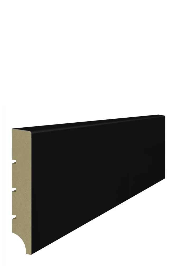 Listwa przypodłogowa MDF Lagrus Standard 100 PLUS czarny – RAL 9005
