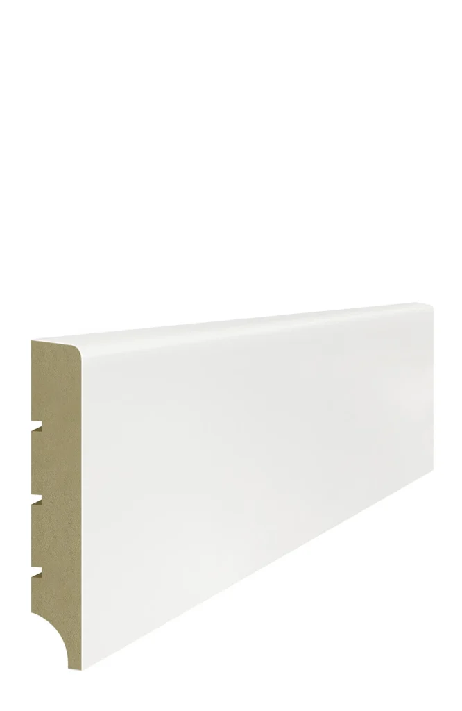 Listwa przypodłogowa MDF Lagrus Standard 100 R5 PLUS biała RAL 9003