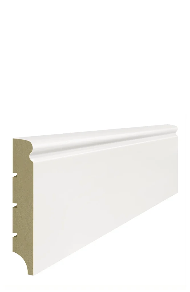 Listwa przypodłogowa MDF Lagrus Talia 100 PLUS biała RAL 9003