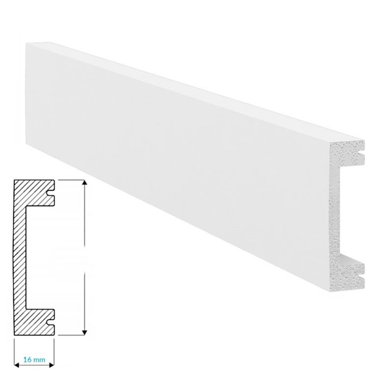 Listwa ścienna biała PN6016 KROME